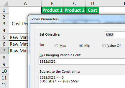 How to Solve Linear Programming in Excel Using Solver Option?