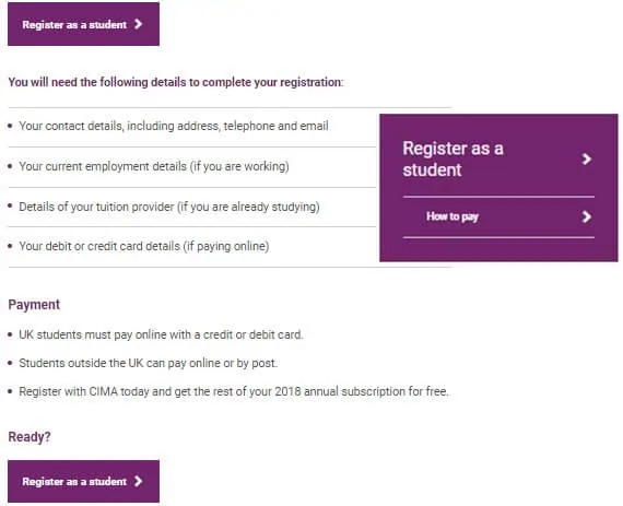 CIMA Exam Dates & Registration Process | WallstreetMojo
