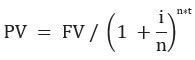 Time Value of Money formula 1