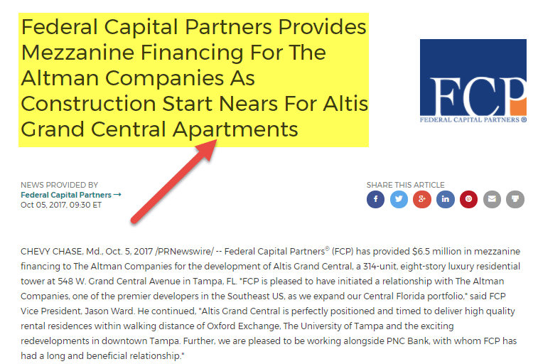 Mezzanine Financing - Federal Capital