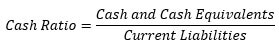 Cash Equivalents / Current Liabilities