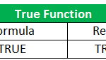 Excel TRUE Function | How to use Excel True Formula (Examples)