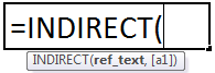 indirect function formula