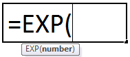 EXP Formula