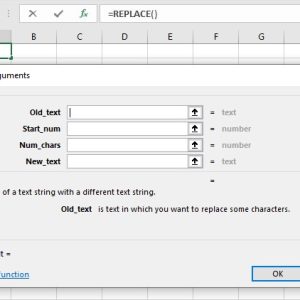 Excel REPLACE Function - How To Use? Examples and Template.