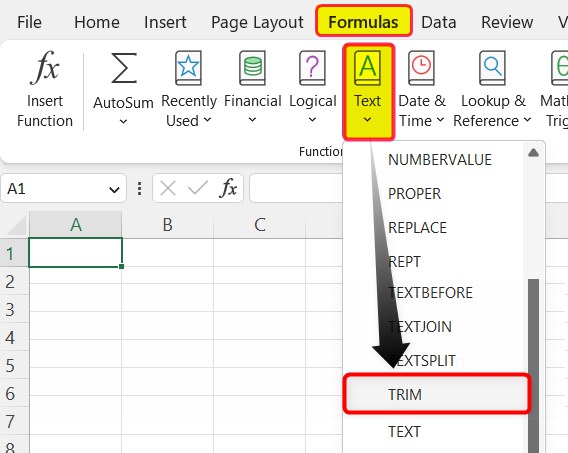 Method 1 – Access from the Excel ribbon