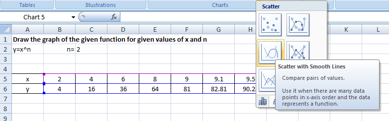 POWER Excel Function1
