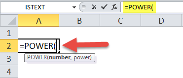 POWER Function Excel