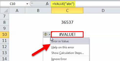 VALUE Example 5