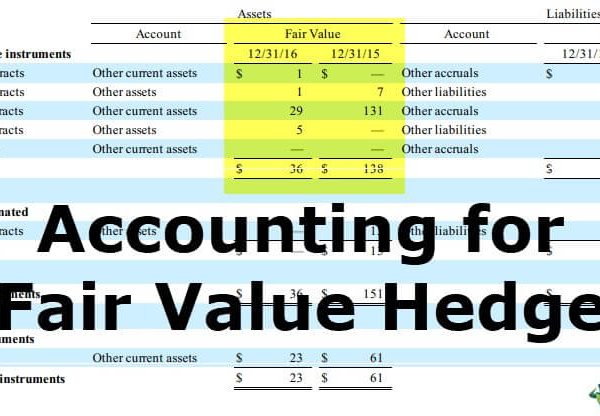 Accounting for Fair Value Hedges: Examples and Uses