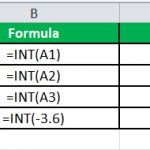 INT in Excel (Formula, Example) | How to Use Integer Function in Excel?