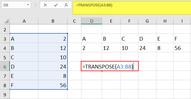 transpose example 1-2