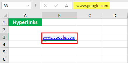 Hyperlinks - illustration 1