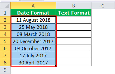 Text to Columns in Excel example 3-1