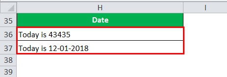 Formatted Date Example 4-1