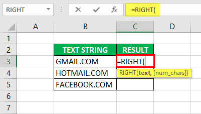 Substring in Excel - Example 2-1