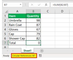 Circular Reference in Excel - What Is It? Find, Examples, Template.
