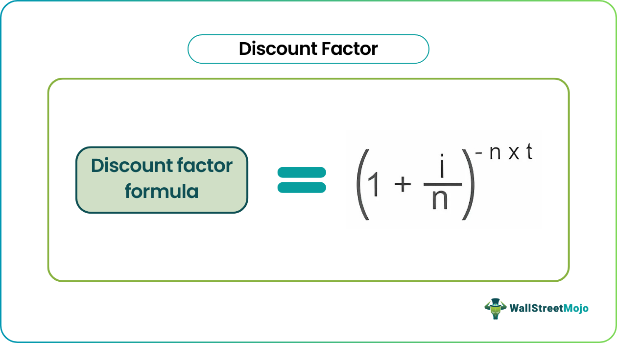 Discount Factor (Meaning, Formula) | How to Calculate?