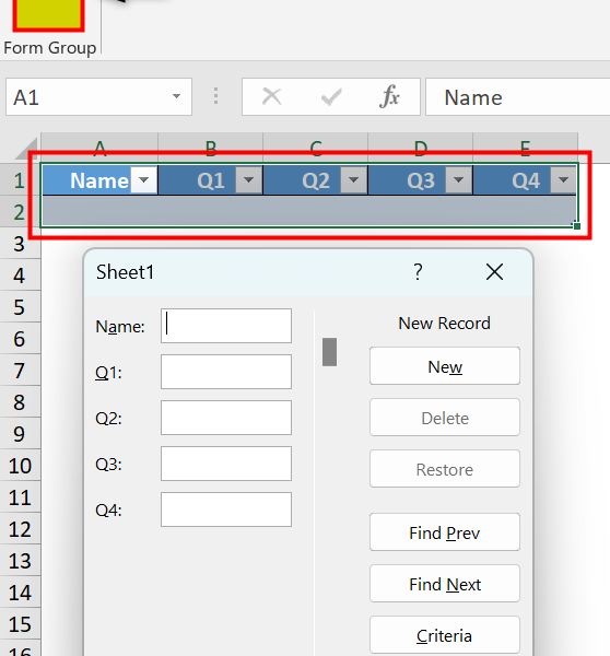 How To Add Or Create Data Entry Forms In Excel? (Examples)