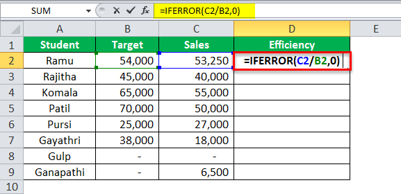How to Calculate Percentage in Excel using Excel Formula?