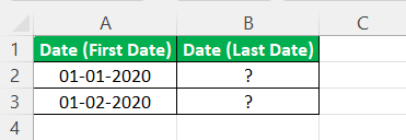 Last Day Of The Month In Excel