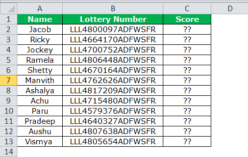 Pick Lottery Winner Randomly Step 1-1