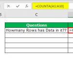 Count Rows in Excel | 6 Ways to Count Number of Rows in Excel