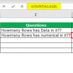 Count Rows in Excel | 6 Ways to Count Number of Rows in Excel