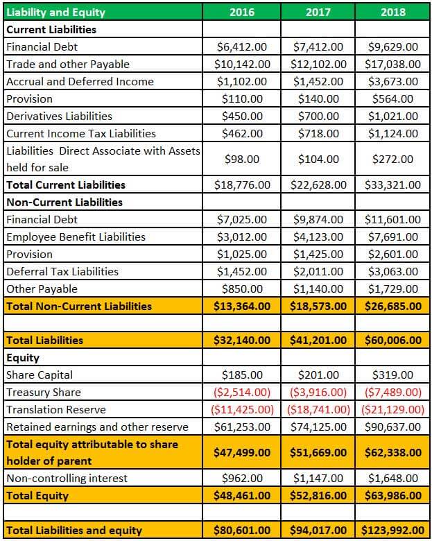 financial leverage formula excel 3.1