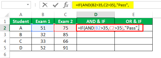 logical Test in excel Example 3-3