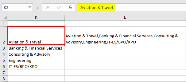 Pivot table Filter example 5.4