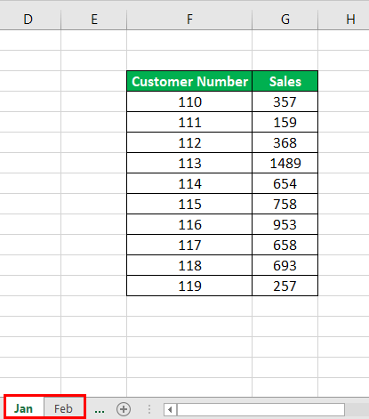 Vlookup with Sum Example 3