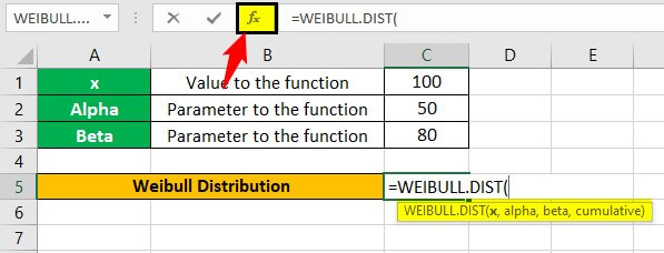 Weibull Distribution Example 1-4