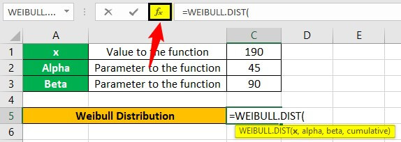 Weibull Distribution Example 2-4