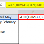 Words Count in Excel - Step by Step Formula with Example