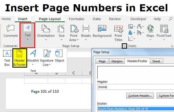 how-to-insert-page-numbers-in-excel-worksheet-with-an-example