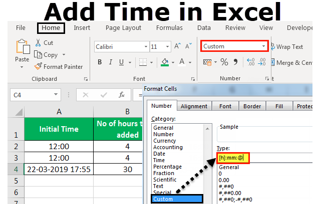 Add Time In Excel How To Sum Hours In Excel With Examples