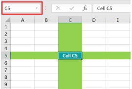 Row Header in Excel - Cell of Excel