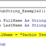 VBA SubString | How to Extract Substring using VBA Functions?