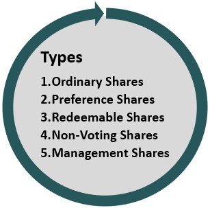 Types of Shares Issued