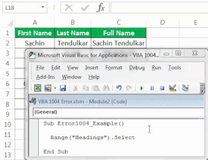 VBA 1004 Error (Top 6 Types) | How to Fix Runtime Error 1004 in VBA?
