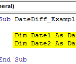 VBA DateDiff | Step by Step Example to use DateDiff VBA Excel Function