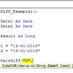VBA DateDiff | Step by Step Example to use DateDiff VBA Excel Function
