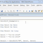 VBA DateDiff | Step by Step Example to use DateDiff VBA Excel Function
