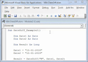 VBA DateDiff | Step by Step Example to use DateDiff VBA Excel Function