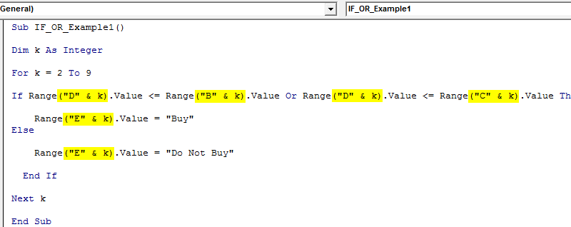 VBA IF OR | How to Use IF Condition with OR Function in Excel VBA?