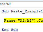 VBA Paste (Step by Step Guide) | How to Paste Data using VBA Code?