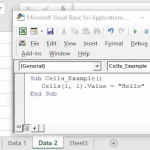 VBA Cells Excel | How to use Cell Reference Property with Range Object?