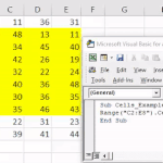 VBA Cells Excel | How to use Cell Reference Property with Range Object?