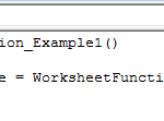 VBA Worksheet Function | How to Use WorksheetFunction in VBA?